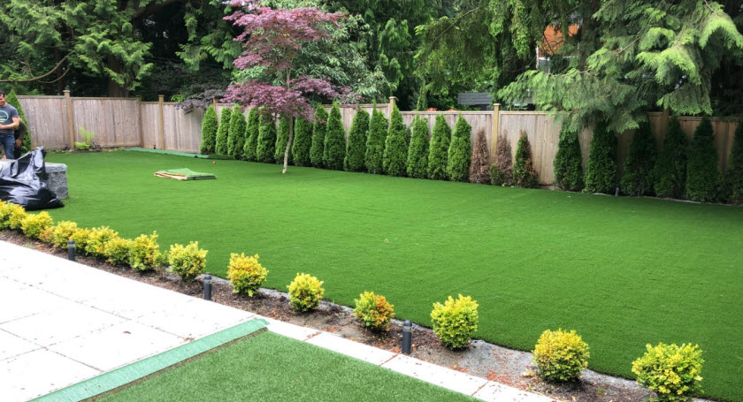 synthetic grass installation surrey